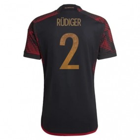 Tyskland Antonio Rüdiger 2 2023/2024 Udebanetrøje